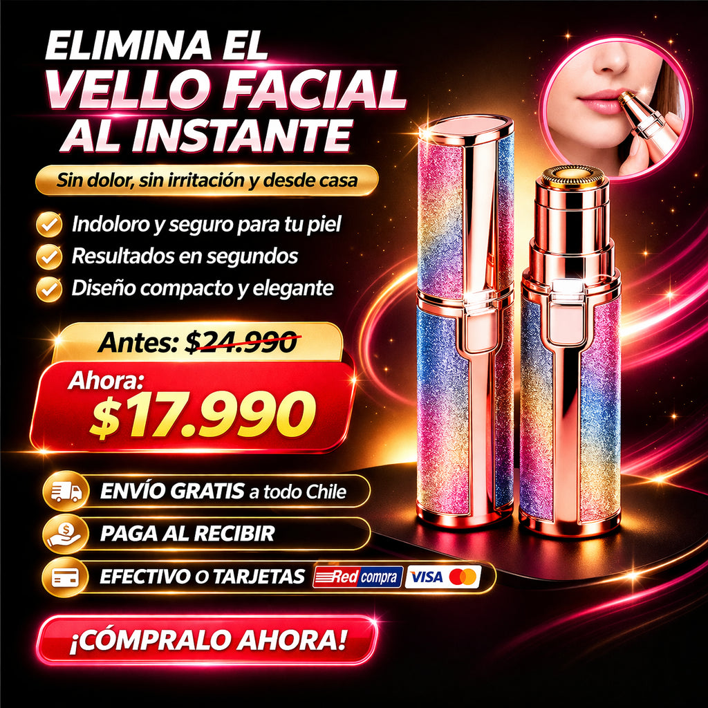 Flawless Depilador Facial Portatil - Adios al dolor