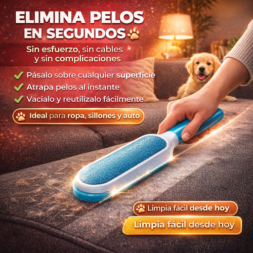 Cepillo Removedor De Pelo Para Mascotas - Adiós a los Pelos