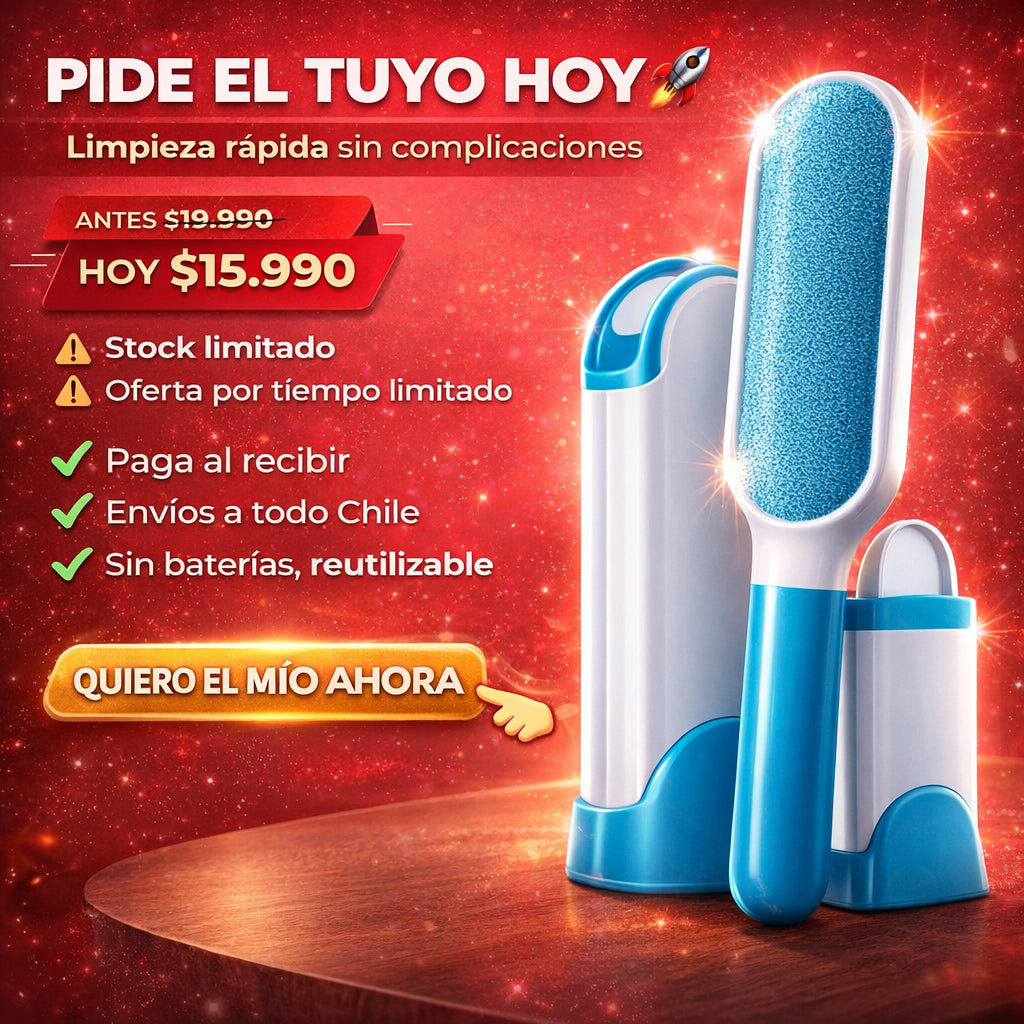 Cepillo Removedor De Pelo Para Mascotas - Adiós a los Pelos