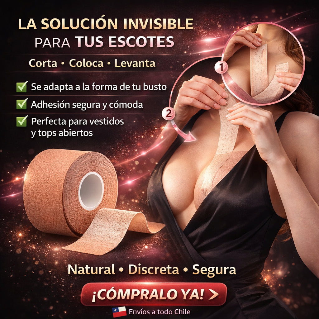 Cinta Levanta Senos Invisible - Confianza Total